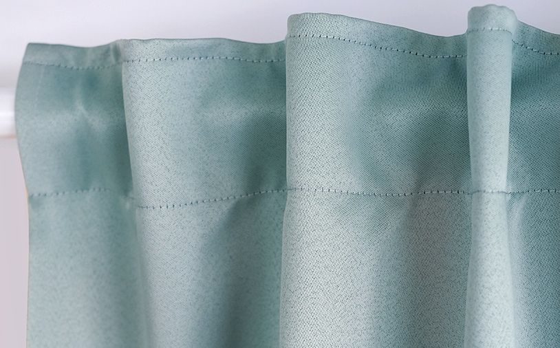Комплект штор РАГНАР, 2 полотна, 145х270 см, серо-ментоловый