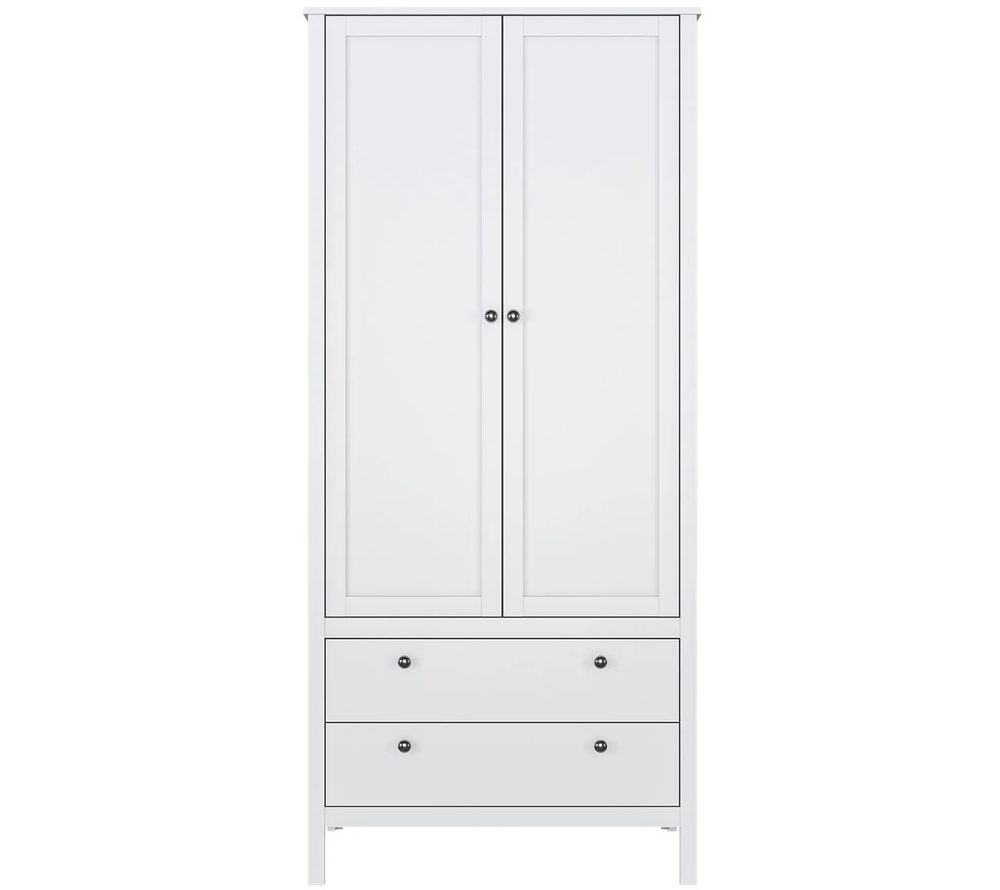 Шкаф Ева (Хельга) SZF2D2S/90 белый
