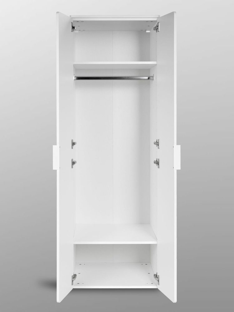 Шкаф Пикси распашной, с двумя дверьми и полкой 60x57x180, мечтательный пион