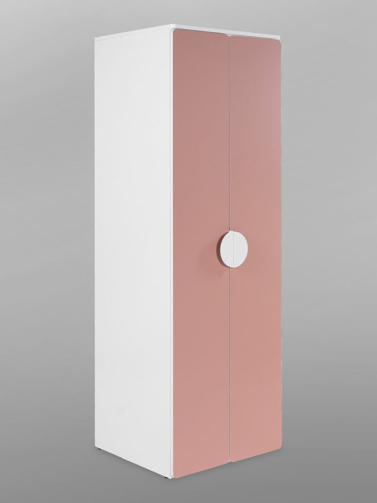Шкаф Пикси распашной, с двумя дверьми и полкой 60x57x180, мечтательный пион