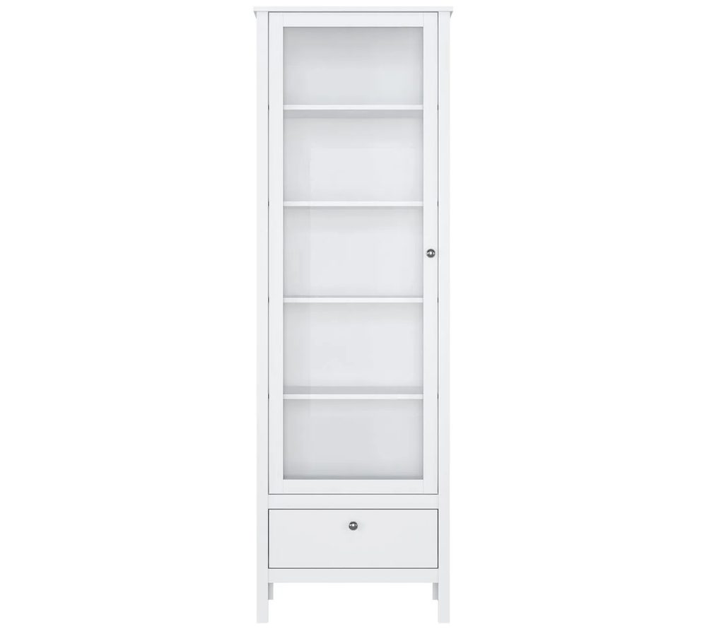 Шкаф-витрина Ева (Хельга) REG1W1S/65 белый