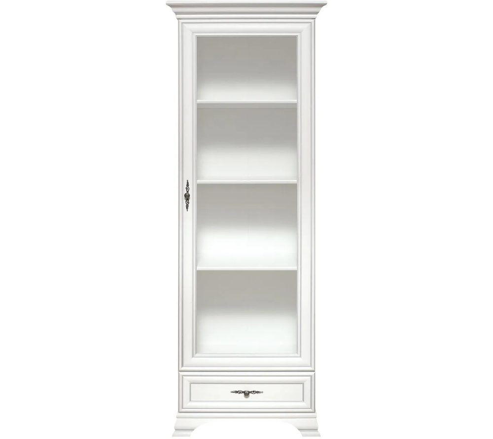 Шкаф-витрина Кентаки REG1W1S белый