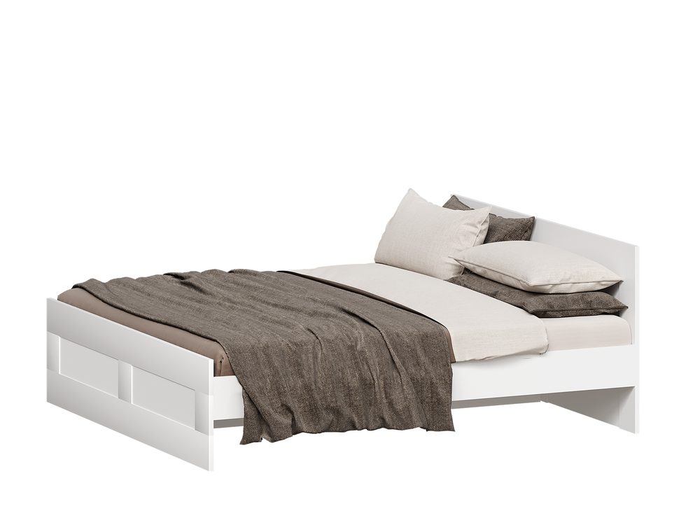 СИРИУС кровать двойная 180х200 белая