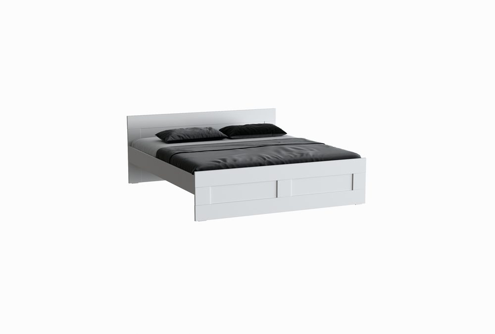 СИРИУС кровать двойная 180х200 белая