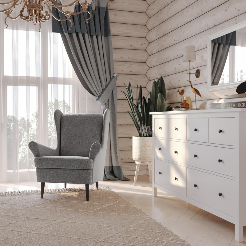 "Кресло для отдыха Вало Malmo 90 (grey)