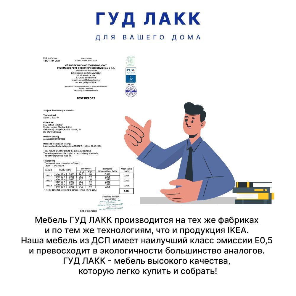 Выдвижная полка МАКС 75х58 белая